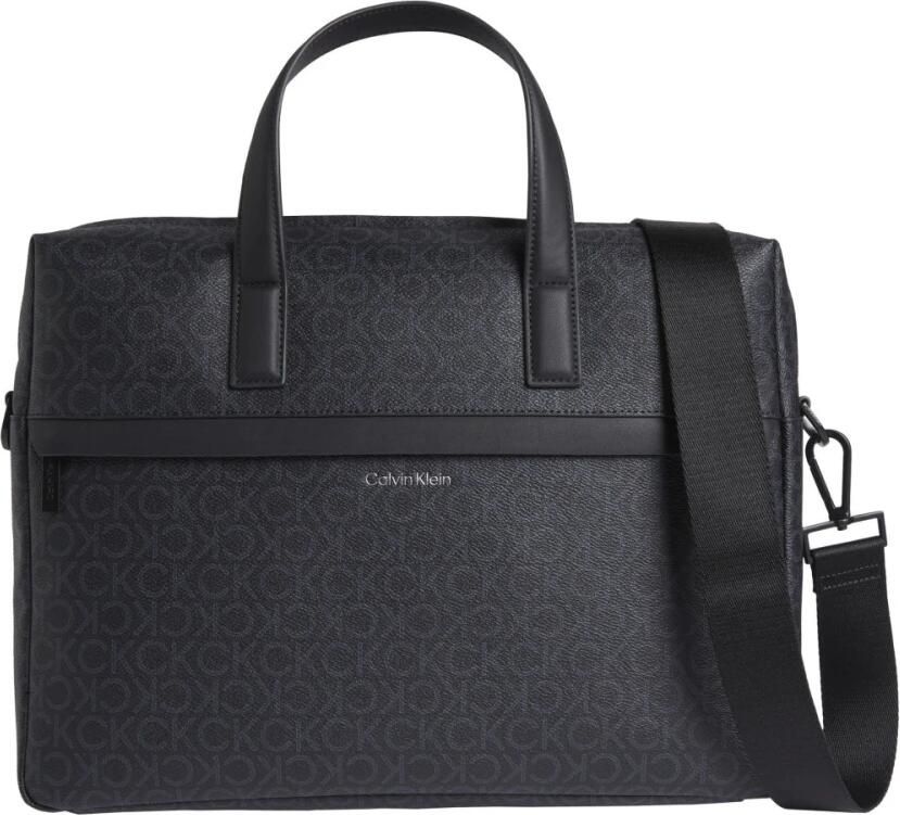 Calvin Klein Zwarte heren aktetas met laptopvak Black Heren - Foto 3