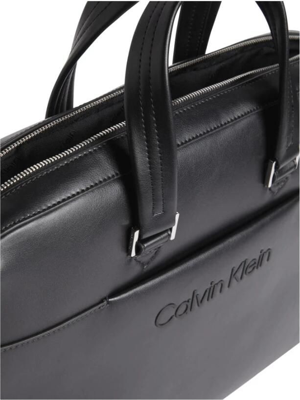 Calvin Klein Zwarte Laptoptas voor Mannen Black Heren - Foto 2