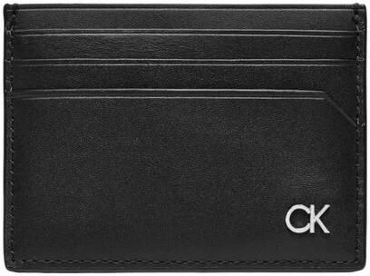 Calvin Klein Zwarte leren herenportemonnee herfst winter Black Heren - Foto 3