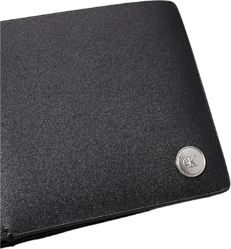 Calvin Klein Jeans Leren Herenportemonnee Herfst Winter Collectie Black Heren - Foto 2