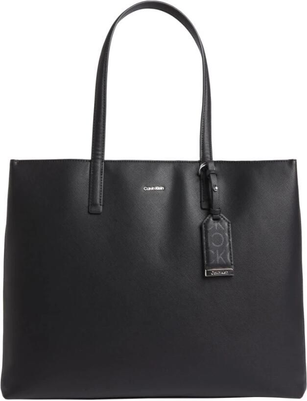 Calvin Klein Medium Shopper Tas Herfst Winter Collectie Black Dames - Foto 5