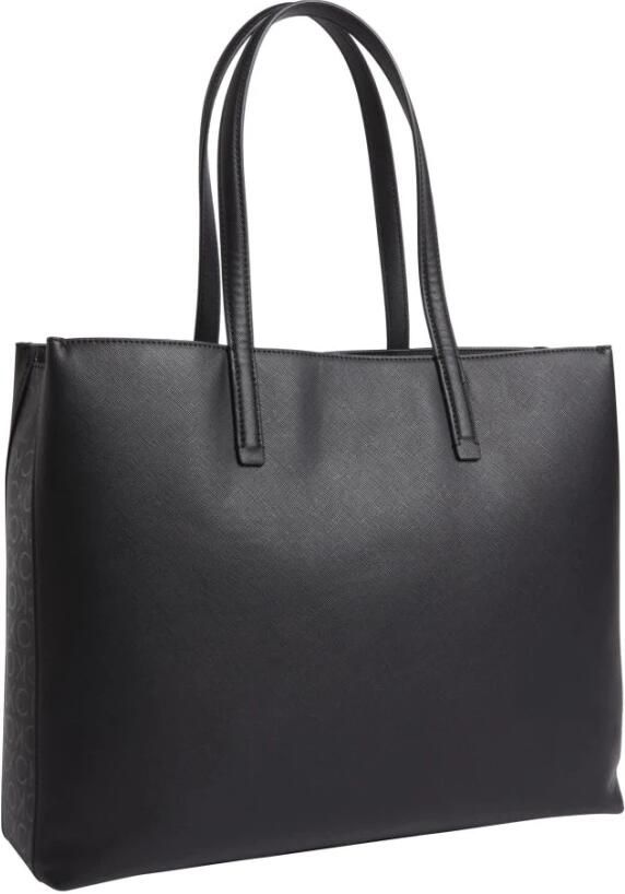 Calvin Klein Medium Shopper Tas Herfst Winter Collectie Black Dames - Foto 4