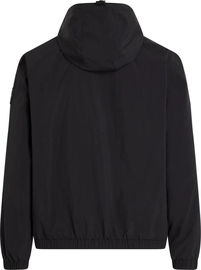 Calvin Klein Jeans Zwarte Windbreaker Jas met Capuchon Black Heren - Foto 2