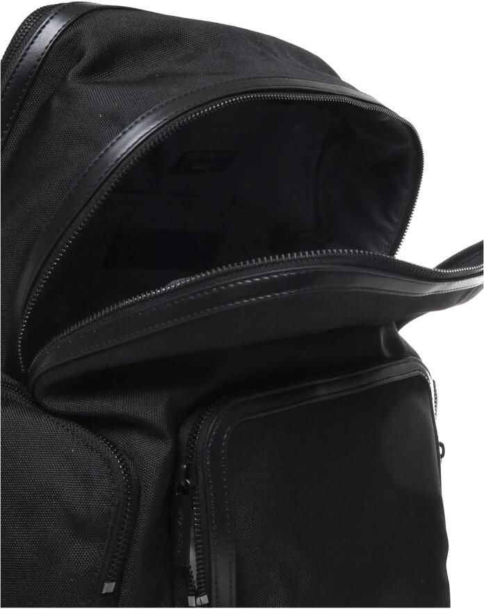 Calvin Klein Zwarte Nylon Rugzak met Ritszakken Black Heren - Foto 2