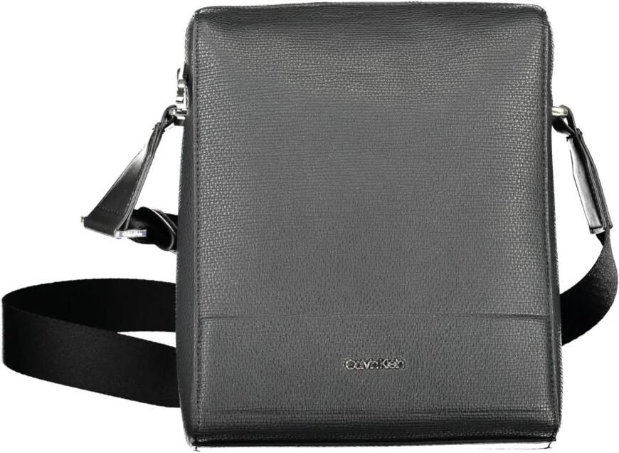 Calvin Klein Zwarte Polyester Schoudertas met Verstelbare Band Black Heren - Foto 4