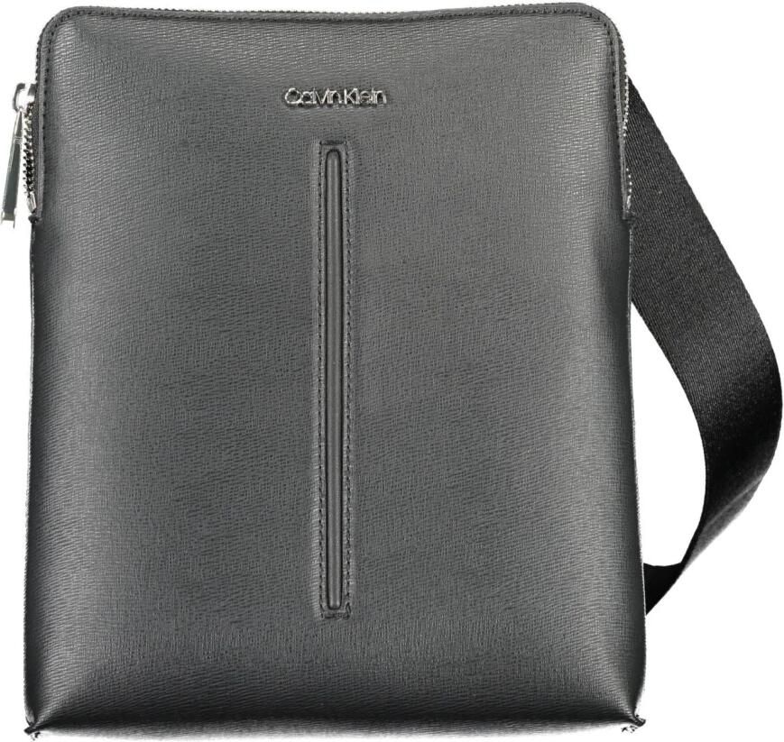 Calvin Klein Zwarte Schoudertas Rits Sluiting Black - Foto 2