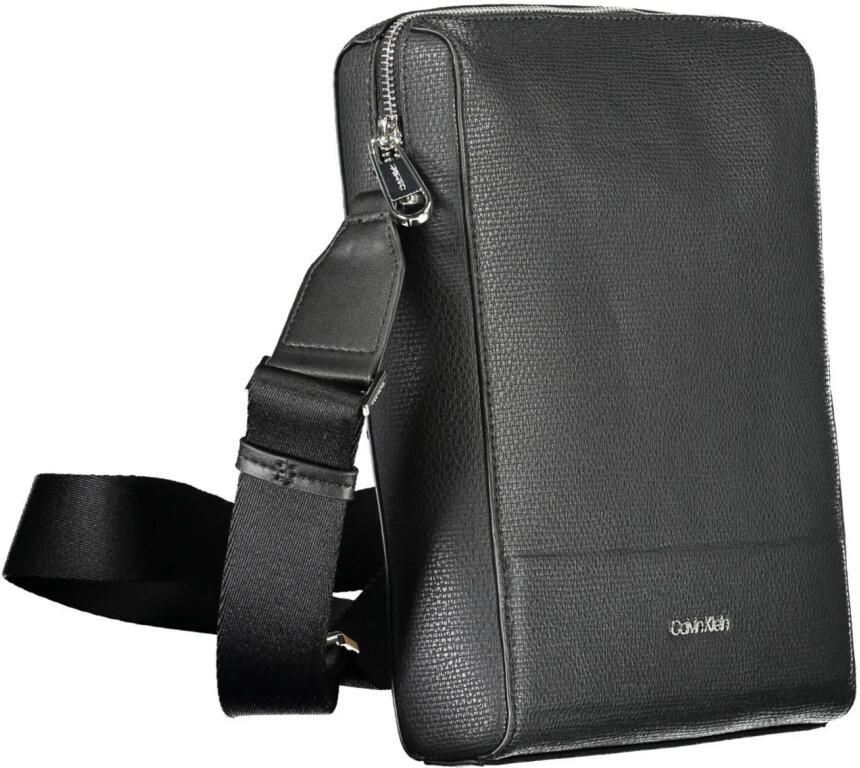 Calvin Klein Zwarte Polyester Schoudertas met Verstelbare Band Black Heren - Foto 2
