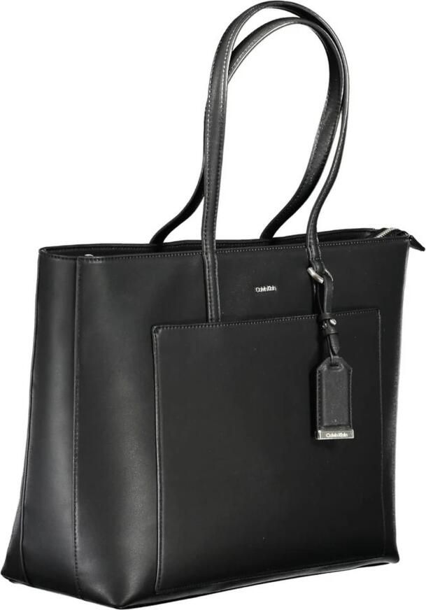 Calvin Klein Zwarte Polyester Schoudertas voor Vrouwen Black Dames - Foto 2