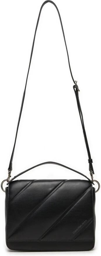 Calvin Klein Zwarte PU leren schoudertas Black Dames - Foto 3