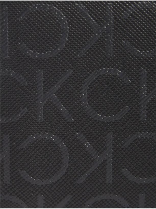 Calvin Klein Zwarte ritsportemonnee voor vrouwen Black Dames - Foto 2