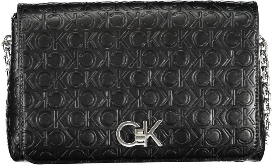 Calvin Klein Gerecyclede Schoudertas Herfst Winter Collectie Black Dames - Foto 5
