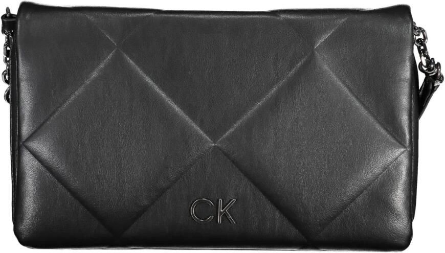 Calvin Klein Zwarte Polyester Handtas met Verstelbare Band Black Dames - Foto 3