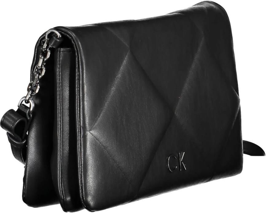 Calvin Klein Zwarte Polyester Handtas met Verstelbare Band Black Dames - Foto 2