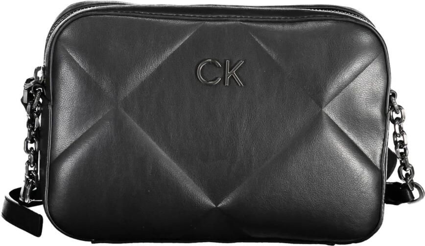 Calvin Klein Zwarte Polyester Handtas met Verstelbare Band Black Dames - Foto 2
