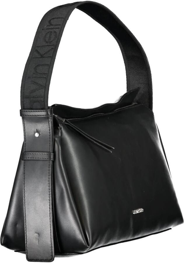 Calvin Klein Zwarte schoudertas met verstelbare handvat Black Dames - Foto 5