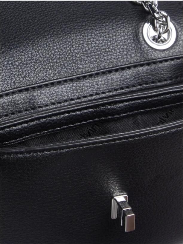 Calvin Klein Zwarte Handtas met Kettinghengsels en Meerdere Compartimenten Black Dames - Foto 2