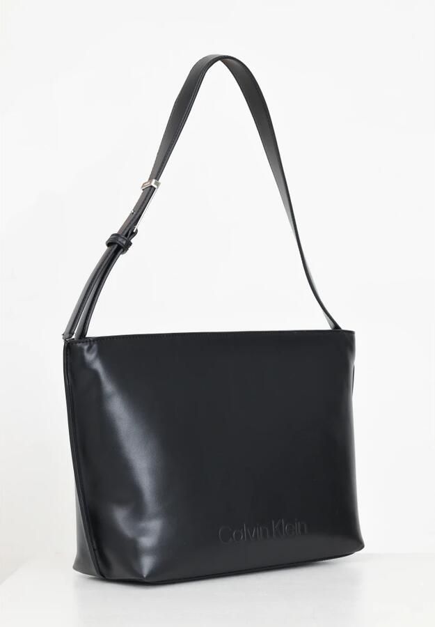 Calvin Klein Zwarte Shopper Tas met Elegante Details Black Dames - Foto 6