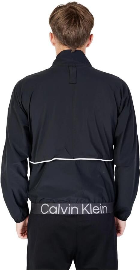 Calvin Klein Zwarte Hoodless Sweatshirt Polyester Mix Herfst Winter Black Heren - Foto 10