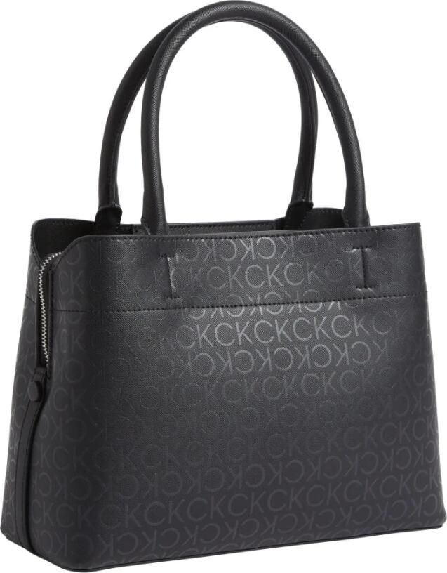 Calvin Klein Zwarte Tote Tas voor Vrouwen Black Dames