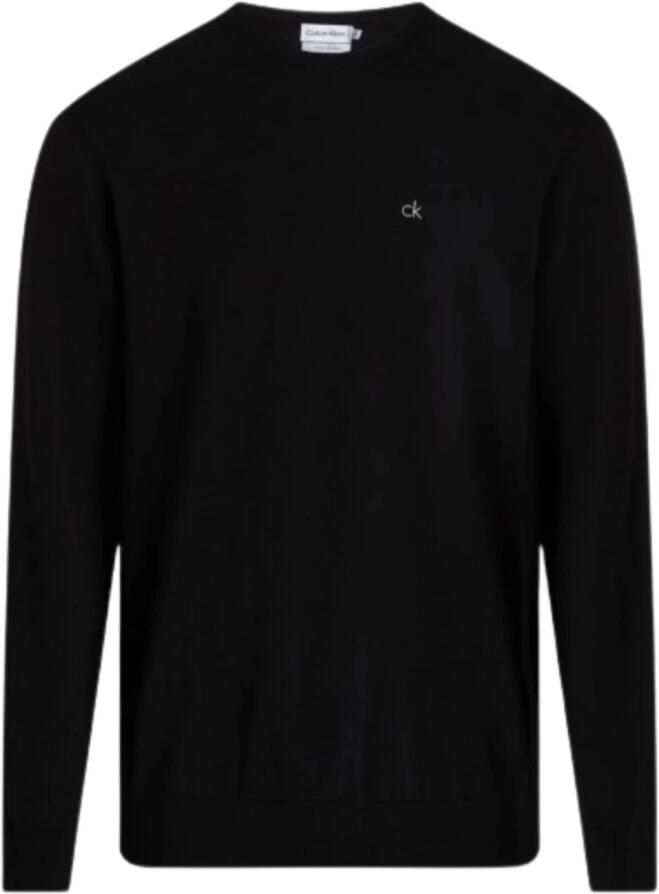 Calvin Klein Trui met ronde hals COTTON SILK BLEND CN SWEATER - Foto 5
