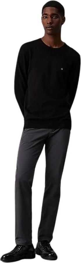 Calvin Klein Trui met ronde hals COTTON SILK BLEND CN SWEATER - Foto 4