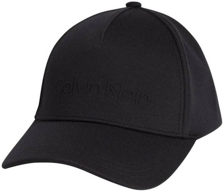 Calvin Klein ck jersey bb cap Zwart Heren