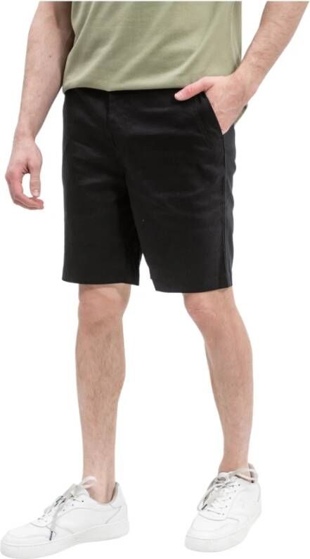 Calvin Klein Casual Shorts Zwart Heren