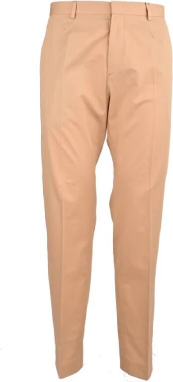 Calvin Klein Heren Seacell Katoenen Straight Broek Beige Heren