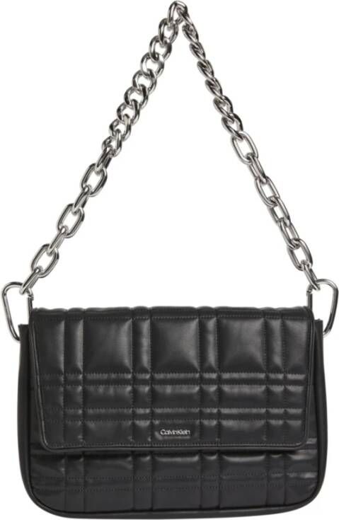 Calvin Klein ck touch shoulder bag w chain Zwart Dames
