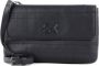 Calvin Klein Zwarte Polyester Handtas met Verstelbare Schouderband Zwart Dames - Thumbnail 3