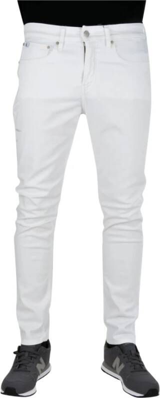 Calvin Klein Slim-Fit Witte Jeans White Heren