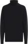 CALVIN KLEIN Heren Truien & Vesten Superior Wool Turtle Neck Zwart - Thumbnail 3