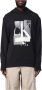 Calvin Klein Zwart pak met verstelbare capuchon en logo grafisch Black Heren - Thumbnail 8
