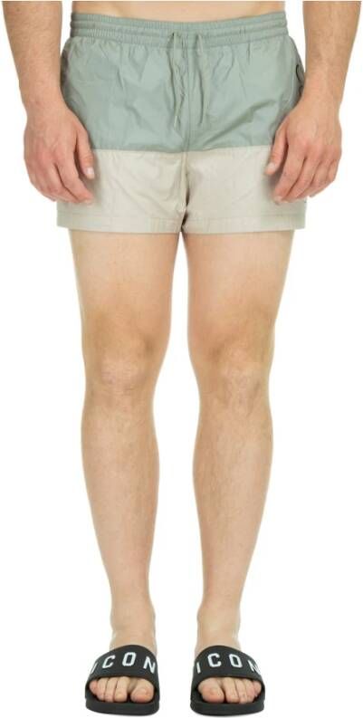 Calvin Klein Core Logo Block Swim shorts Grijs Heren