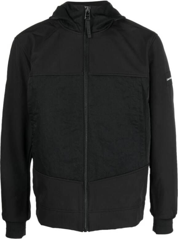 Calvin Klein Crinkle Jacket Zwart Heren