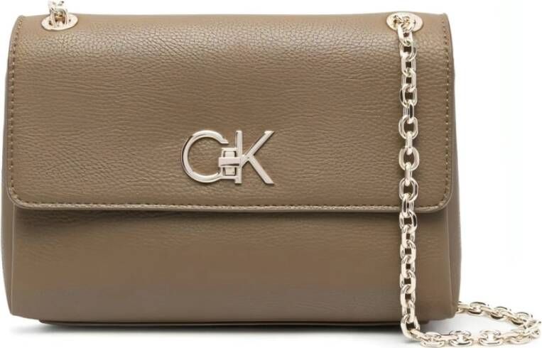 CK Calvin Klein Schoudertas met structuurmotief