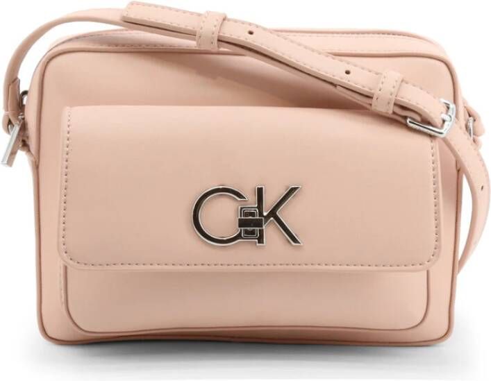 Calvin Klein Crossbody bags Re-Lock Camera Bag With Flap in poeder roze