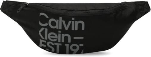 Calvin Klein Minimalistische Heuptas Black Heren