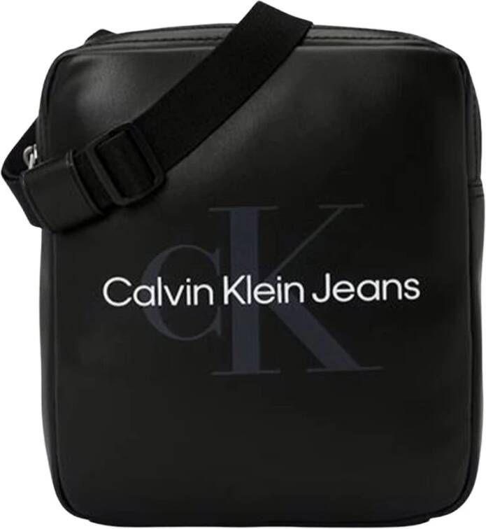Calvin Klein Jeans Zachte Reporter Tas Lente Zomer Collectie Black Heren