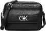Calvin Klein Crossbody bags Re Lock Camera Bag W Flap Emb Mn in zwart - Thumbnail 1