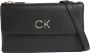 Calvin Klein Crossbody bags Re-Lock Dbl Xbody W Flap in black - Thumbnail 5