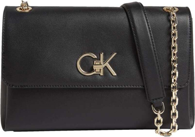 Calvin Klein Totes Re-Lock Ew Conv Crossbody in black