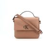 Calvin Klein Verstelbare Schouderriem Schoudertas met Metalen Sluiting Pink Dames - Thumbnail 3