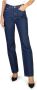 Calvin Klein Dames Jeans met Ritssluiting in Effen Kleur Blue Dames - Thumbnail 1