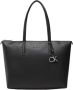 Calvin Klein Dames Shopper Tas CK Must in Eco Leer Black Dames - Thumbnail 1