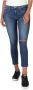 Calvin Klein Dames Skinny Jeans met Logo Detail Blue Dames - Thumbnail 1