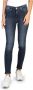 Calvin Klein Skinny Jeans voor Vrouwen Monochroom Ontwerp Blue Dames - Thumbnail 1