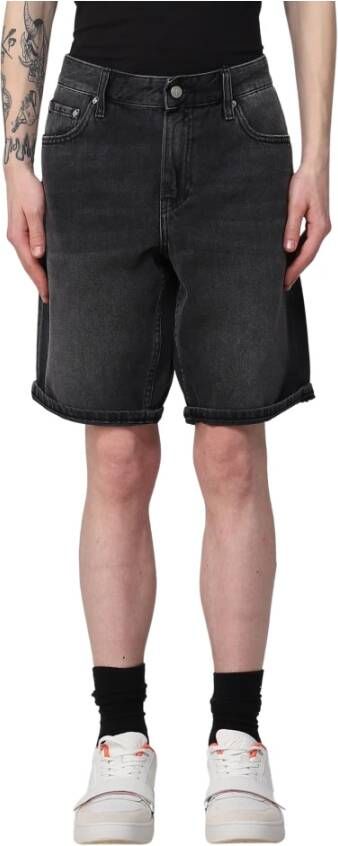 Calvin Klein Denim Shorts Zwart Heren