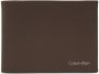 Calvin Klein Elegante Leren Portemonnee met RFID-bescherming Brown Heren - Thumbnail 1