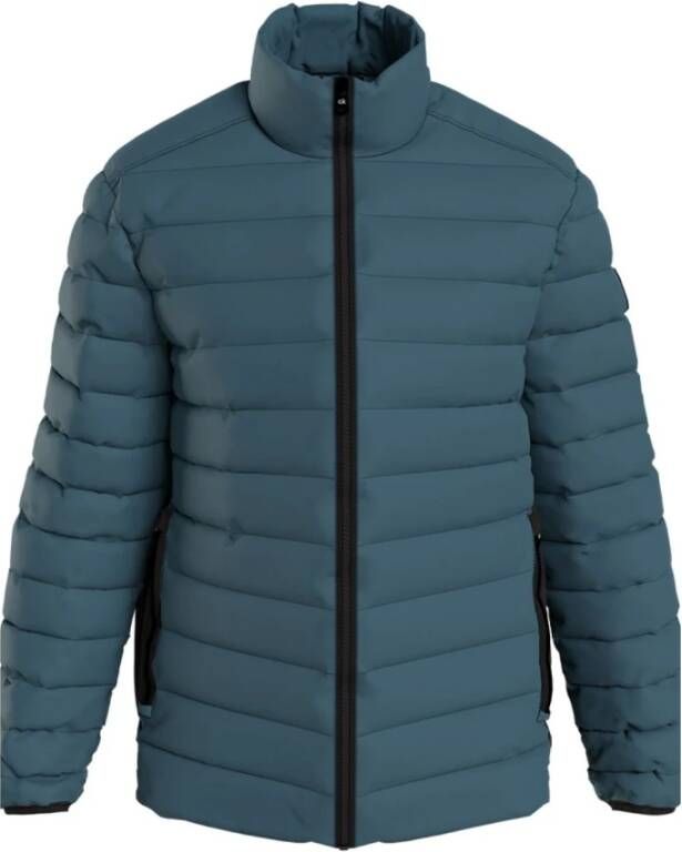 Calvin Klein Down Jackets Blauw Heren